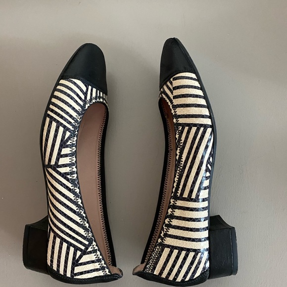 Hispanitas black and white flats - Picture 4 of 7